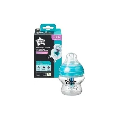 Tommee Tippee Самостерилизиращо се бебешко шише Tommee Tippee Advanced Anti-Colic+ - 0 м+, 150 ml (TT.0013)