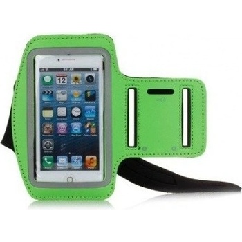 Pouzdro Sportiso Sportovní Armband iPhone 5/5S/SE Zelené