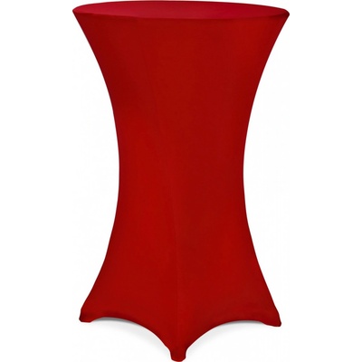 Detex Potah na barový stůl Ø60cm bordový
