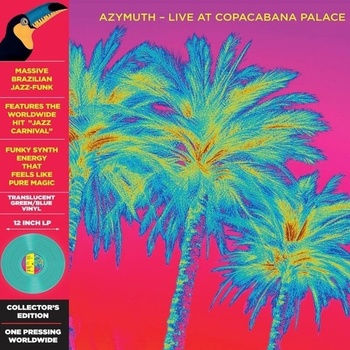 Azymuth - Live At Copacabana Palace (Limited Edition) (Reissue) (Blue Green Translucent Coloured) (LP) (3700477836559)