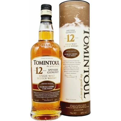 Tomintoul Olosoro 12y 40% 0,7 l (kazeta)