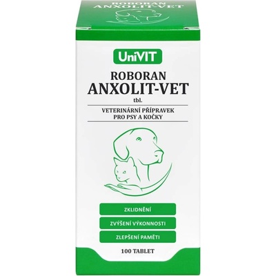 Univit Roboran Anxolit vet 100 tbl