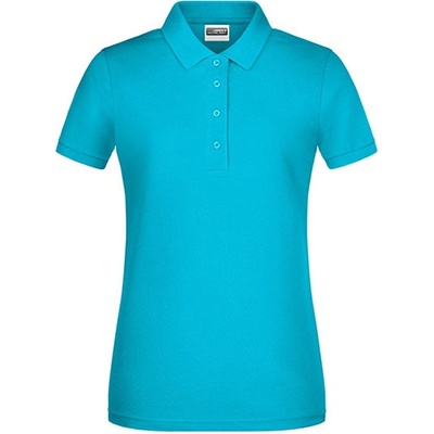 James&Nicholson Dámske tričko JN8009 Turquoise