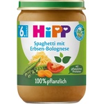 Hipp Био пюре Hipp - Спагети болонезе с грах, 6 м+, 190 g (60500) - baby