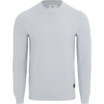 Firetrap Пуловер Firetrap Crew Neck Jumper Knitted Pullover Men - Light Grey