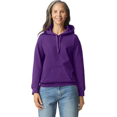 Gildan Unisex mikina s kapucňou GSF500 Purple