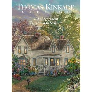 Thomas Kinkade Studios(r) 2027 Monthly/Weekly Engagement Calendar with Scripture (ISBN: 9798881609412)