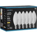 Mexen Nova 6x LED крушка E14, C37, 9W, Топла - 3000K, 945 lm - L102-E14-0930-01x06 (L102-E14-0930-01x06)