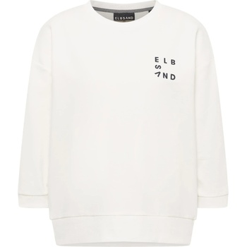 ELBSAND Дамски пуловер ELBSAND Women's Parvin Jumper - Cloud White / Coldwater (117-3704-0214)