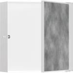 Hansgrohe XtraStoris Rock - Ниша за вграждане в стена, с вратички, 30x30x10 см, матово бяло 56085700 (56085700)