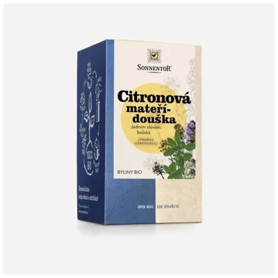 Sonnentor Citronová mateřídouška BIO 6 x 18 ks