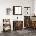 vidaXL Комплект мебели за баня от 2 части, опушен дъб, инженерна дървесина (3328391)