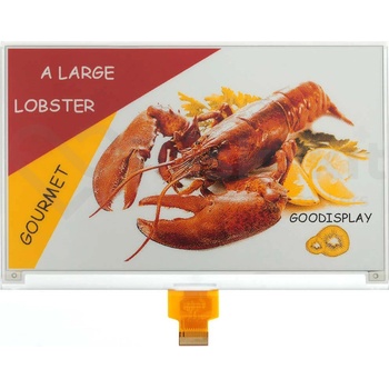 Good Display GDEM075F52 7.5" 800x480 ePaper displej 4 barvy