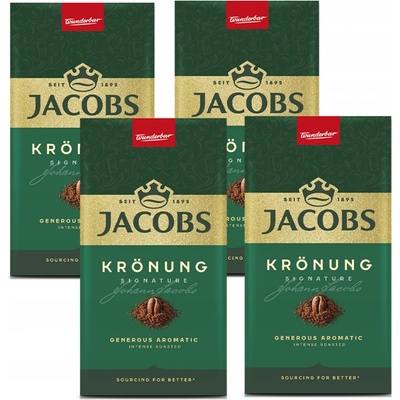 Jacobs Kronung mletá 4 x 0,5 kg
