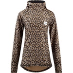 Eivy Дамско синтетично термобельо Eivy Women's Icecold Hood Top Longsleeve - Leopard (114-3230-0113)