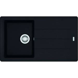 Franke Basis - Мивка Fragranite BFG 611-86, 86x50 см, черен мат 114.0661. 512 (114.0661.512) Мивка за вграждане