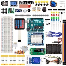 KUONGSHUN ELECTRONICS Vylepšená súprava s modulom Arduino UNO R3 v plastovej krabici