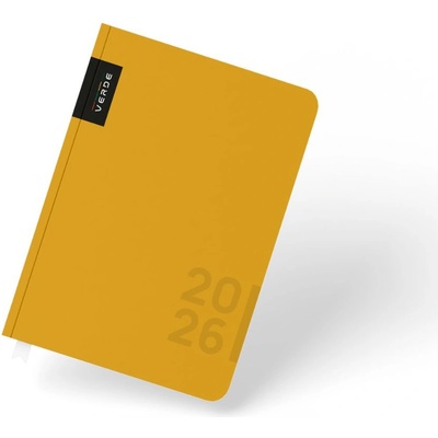 Verde A5 týdenní 2026 hořčice – Zboží Živě