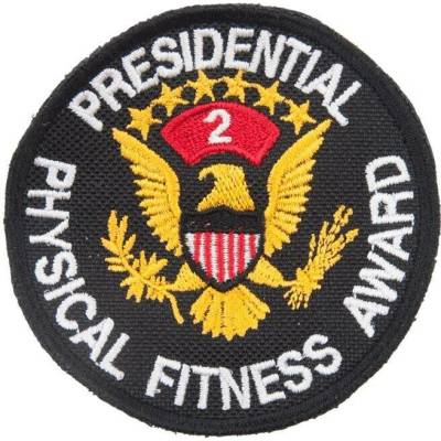 Nášivka: PRESIDENTIAL PHYSICAL FITNESS AWARD