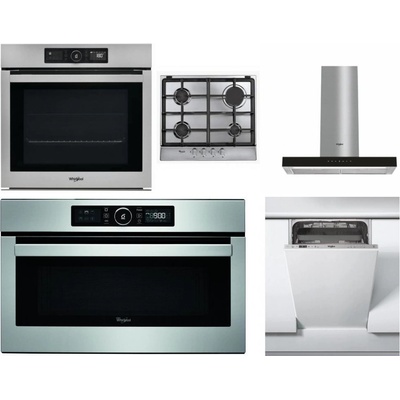 Set Whirlpool AKZ9 9480 IX + AKR 351/IX + WHBS 62F LT K + AMW 730 IX + WSIC 3M27 C