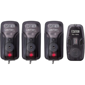 Flajzar CATFISHTX3 SET 3+1+RX MINI SETCAT331 Černá