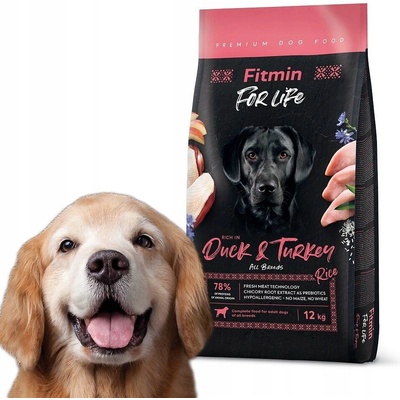 Fitmin For Life Dog Duck & Turkey 12 kg