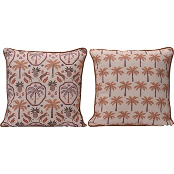 Image 1 of DECORIS ДЕКОРАТИВНА ВЪЗГЛАВНИЦА 874530 43х43х4см ПАЛМИ (874530)