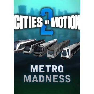 Paradox Interactive Cities in Motion 2 Metro Madness DLC (PC)