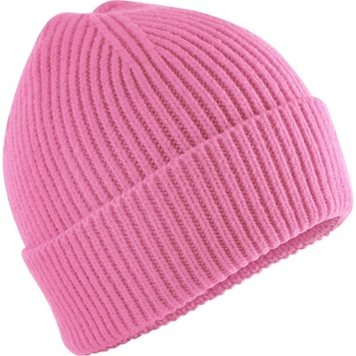 Beechfield Čepice Recycled B385R s manžetou COT53385R49599-true pink Růžová