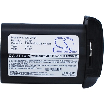 Cameron sino Батерия за камера CANON LPE4 LiIon 11.1V 2400mAh Cameron Sino (CS-LPE4)