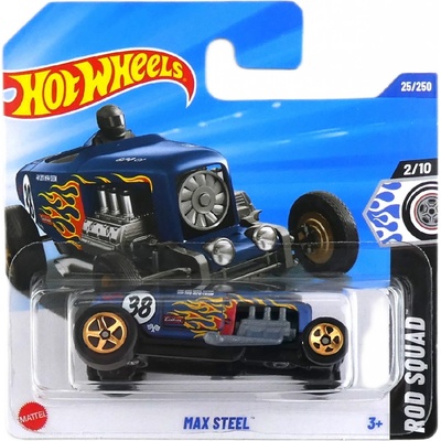 Mattel Hot Wheels Max Steel modrý