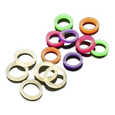 Mikado Silikonové Kroužky Elastic For Pellets Natural Heavy 3mm 50ks