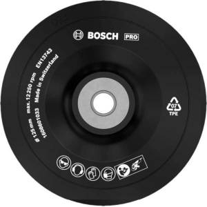 Bosch - Опорна ролка за шлифовъчни листове, диаметър 125 мм 1608601033 (1608601033)