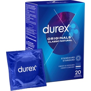 Durex Originals Класически Натурал - Презервативи - 20 броя