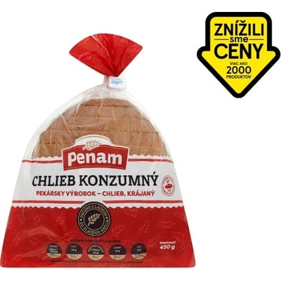 Penam chlieb Konzumný 450 g
