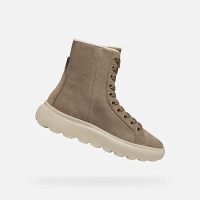 Geox Бежови дамски анкъл обувки Geox Spherica EC4.1 Geox | Bezhov | ЖЕНИ | 36