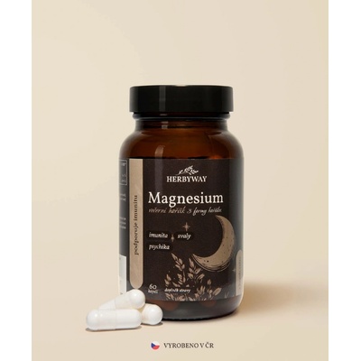 Herbs Energy Magnesium Hořčík Večerní 3 x 60 kapslí