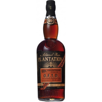 Plantation Overproof 69% 0,7 l (holá láhev)