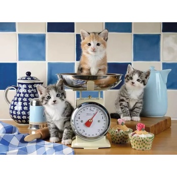 Ravensburger - Puzzle Kittens in the Kitchen - 1 500 piese