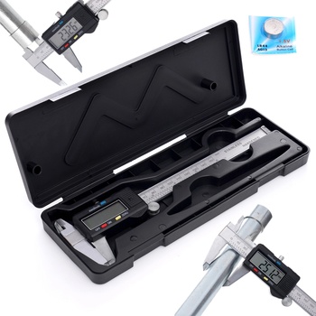 Tagred Електронен плъзгащ се калибър, LCD дисплей 0-150 mm + кутия TA4101 (TA4101)