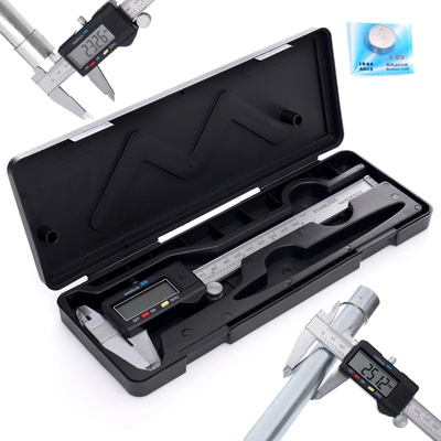 Tagred Електронен плъзгащ се калибър, LCD дисплей 0-150 mm + кутия TA4101 (TA4101)