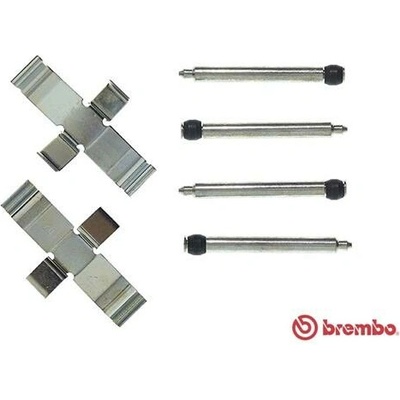 Sada príslušenstva obloženia kotúčovej brzdy BREMBO A 02 268 (A02268)