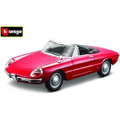 Bburago Classic Alfa Romeo Spider 1996 červená 1:32