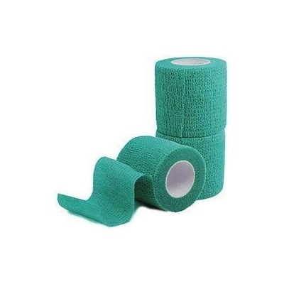 Kruuse Obväz Flex Cohesive 7,5cm x 4,5m zelený 1ks