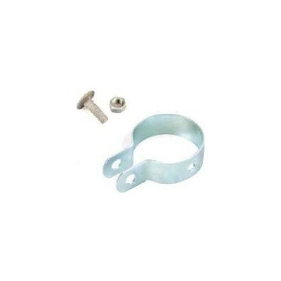 Objímka koncová na sloupek průměr 48 mm, zelená RAL 6005