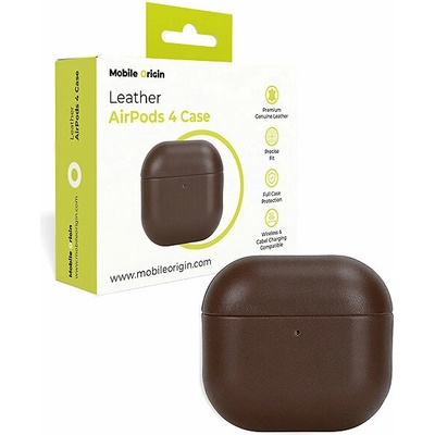 Mobile Origin Leather Case AirPods 4 LC-AP-BRW-01