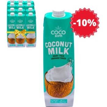 Cocoxim Kokosové mlieko na varenie bez konzervantov 12 x 1 l