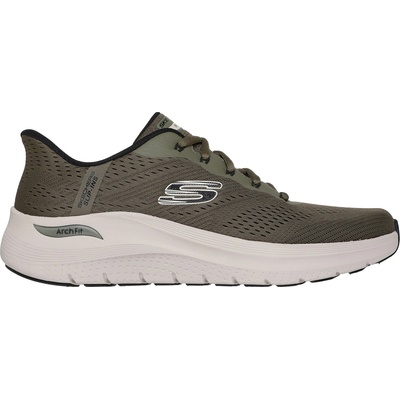 Skechers Маратонки Skechers Men's Arch Fit Low-Top Trainers - Olive