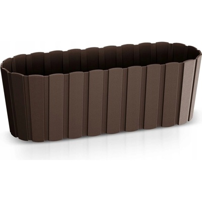 Prosperplast Kvetináč BOARDEE Case 587x144x130 mm, hnedý