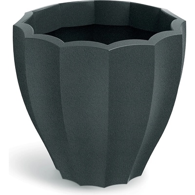 Prosperplast Kvetináč RONA ROUND 60 cm grafitová sivá